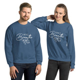 Floral Unisex Sweatshirt - - Sweatshirts