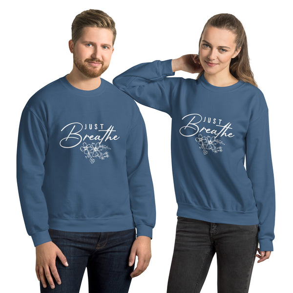 Floral Unisex Sweatshirt - - Sweatshirts