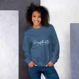 Mindset & Mood - Positivity Unisex Sweatshirt - Indigo Blue -