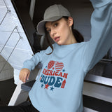 American Dude Unisex Sweatshirt - A Tribute to Memories - - Sweatshirts