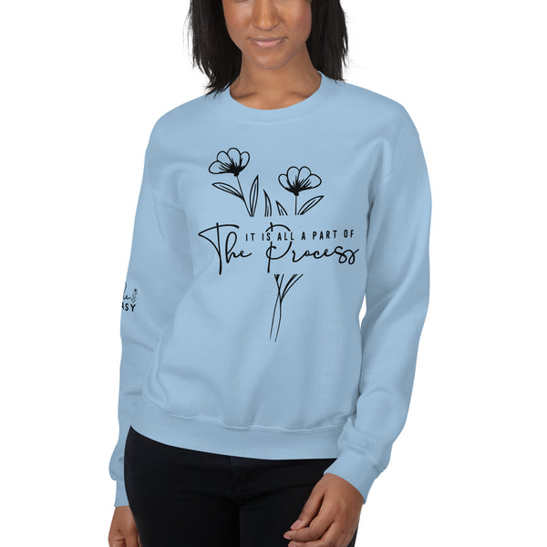 Floral Wisdom Unisex Sweatshirt - - Sweatshirts