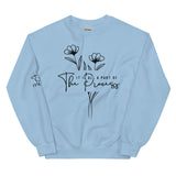 Floral Wisdom Unisex Sweatshirt - - Sweatshirts