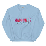 Mood of Happiness Unisex Sweatshirt - Light Blue -