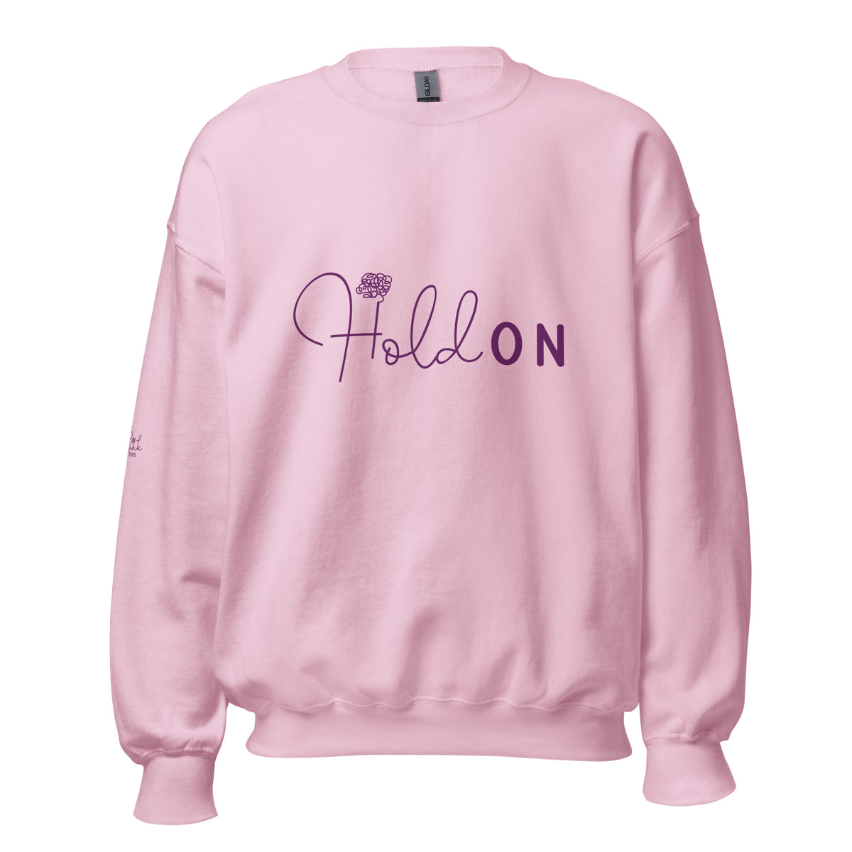 Hold On & Overthink - Cozy Unisex Sweatshirt - -