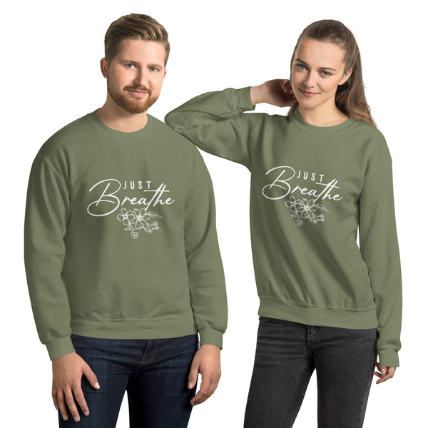 Floral Unisex Sweatshirt - - Sweatshirts