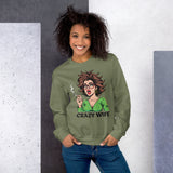 Shock and Style - The Crazy Wife Edition - Military Green - Sweatshirts