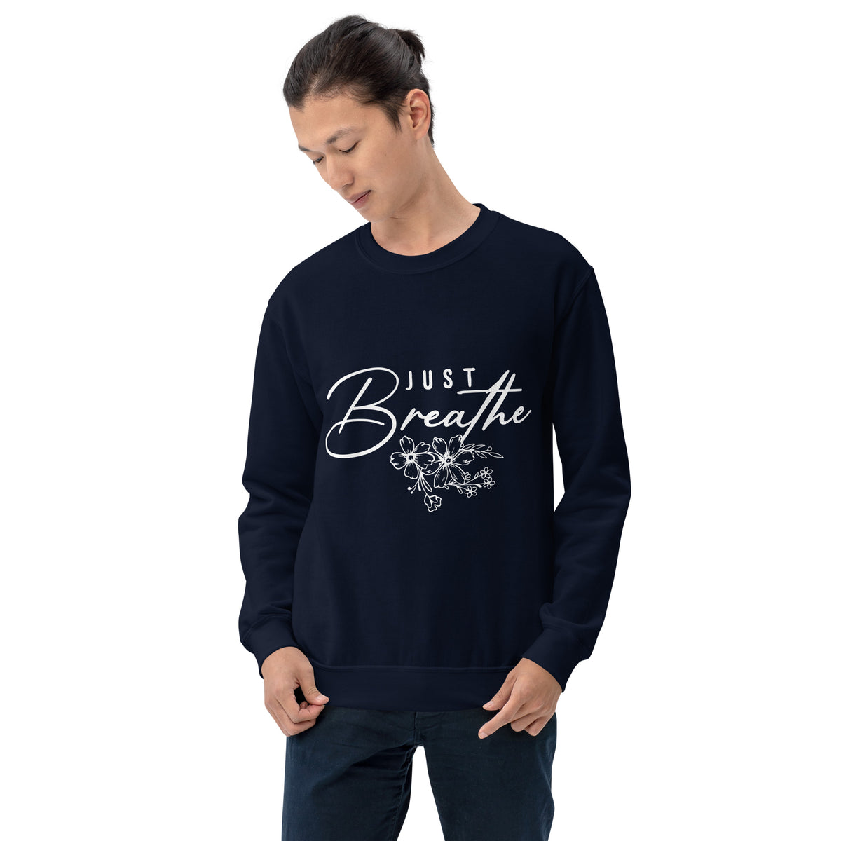 Floral Unisex Sweatshirt - - Sweatshirts