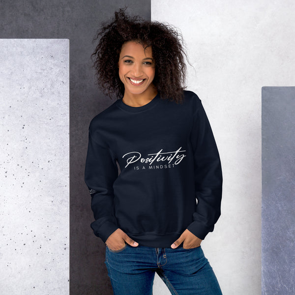 Mindset & Mood - Positivity Unisex Sweatshirt - Navy -