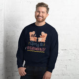 Wreath of Warmth - Celebrate the Holidays in Style - - Sweatshirts