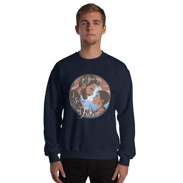 Guiding Light - Father’s Wisdom for the Journey Ahead - Navy - Sweatshirts