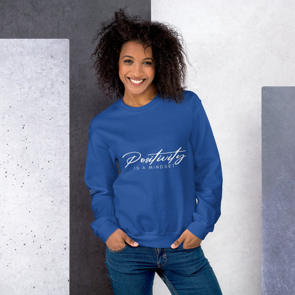 Mindset & Mood - Positivity Unisex Sweatshirt - Royal -