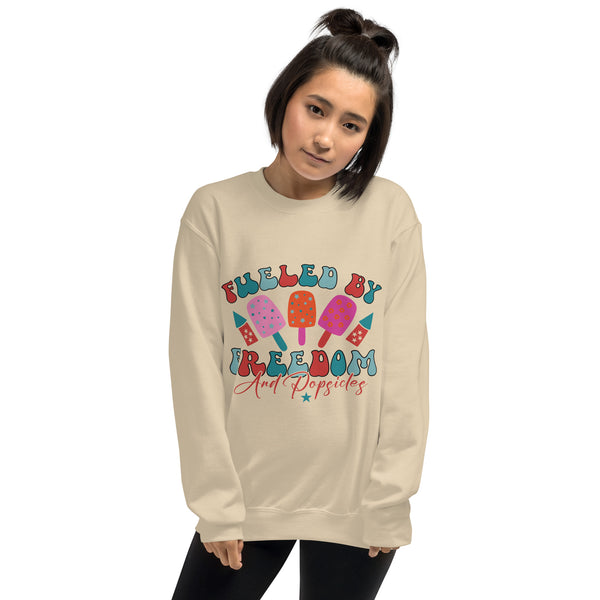 Freedom and Popsicles - Unisex Sweatshirt - -