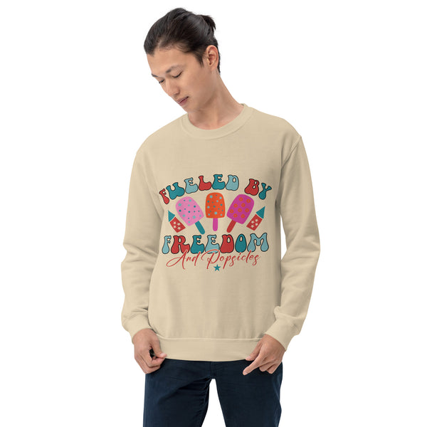 Freedom and Popsicles - Unisex Sweatshirt - -