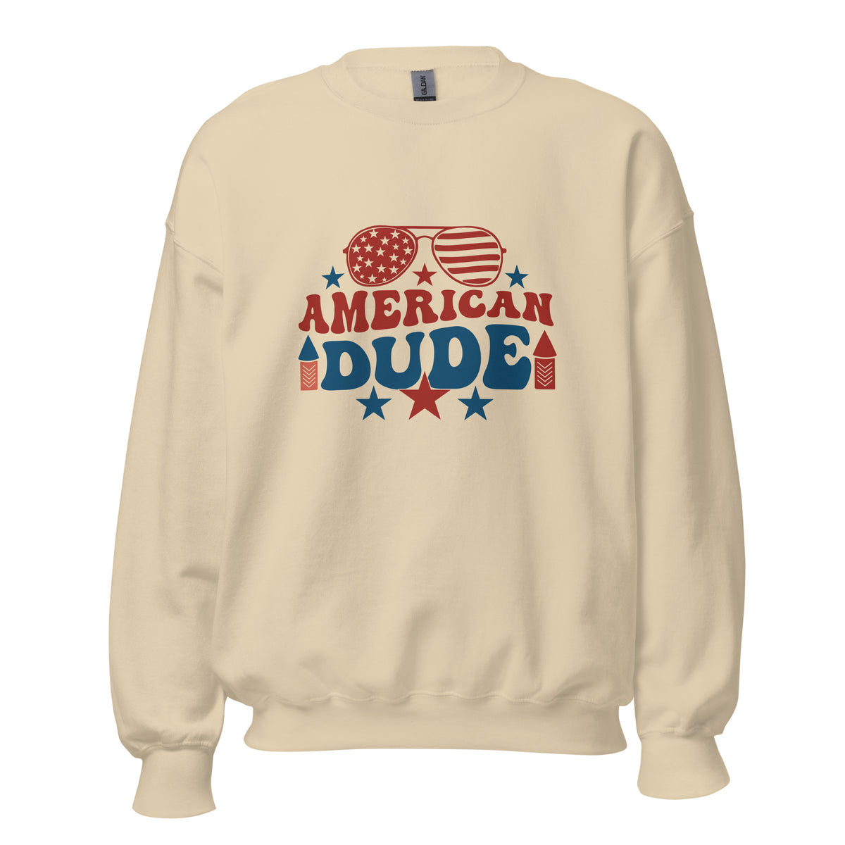 American Dude Unisex Sweatshirt - A Tribute to Memories - - Sweatshirts