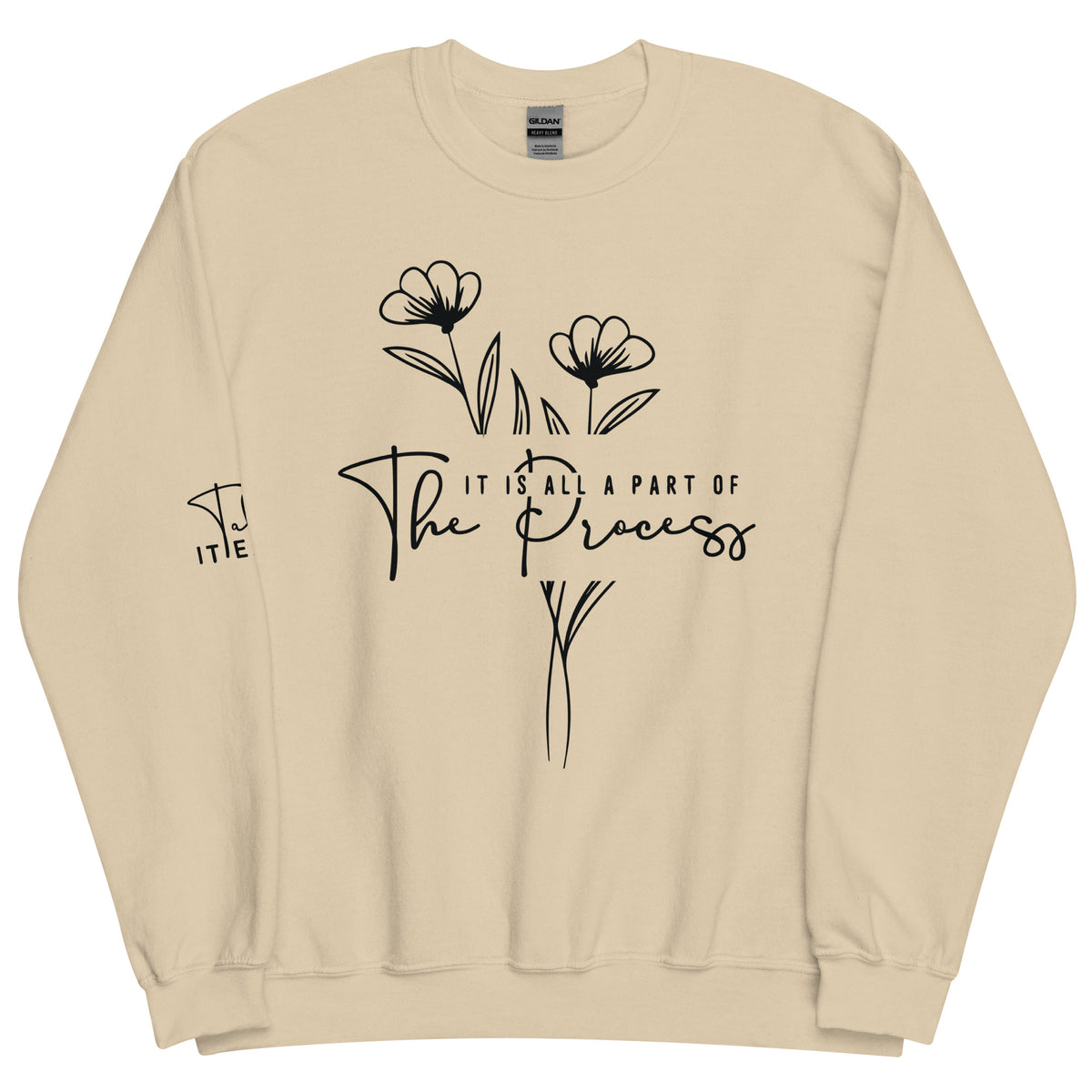 Floral Wisdom Unisex Sweatshirt - - Sweatshirts