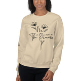 Floral Wisdom Unisex Sweatshirt - - Sweatshirts