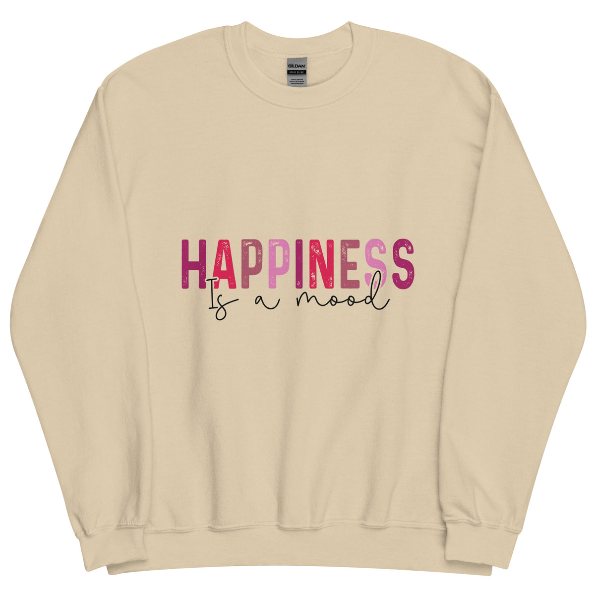 Mood of Happiness Unisex Sweatshirt - Sand -