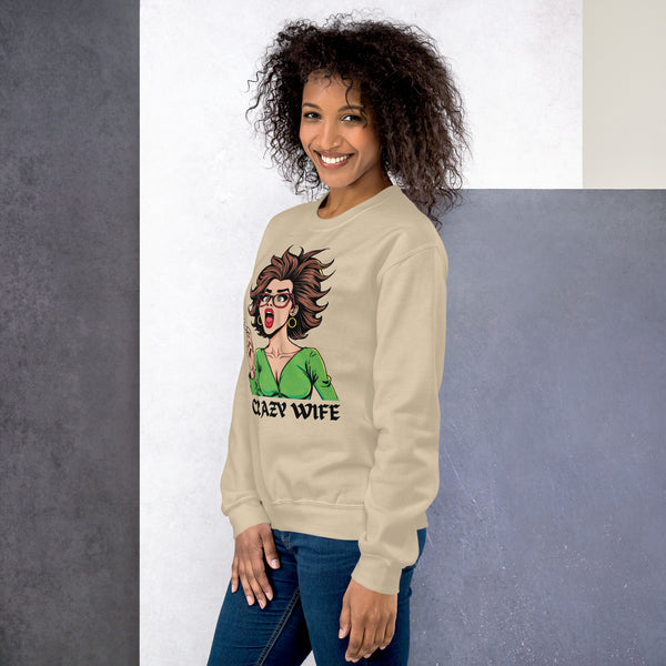 Shock and Style - The Crazy Wife Edition - - Sweatshirts