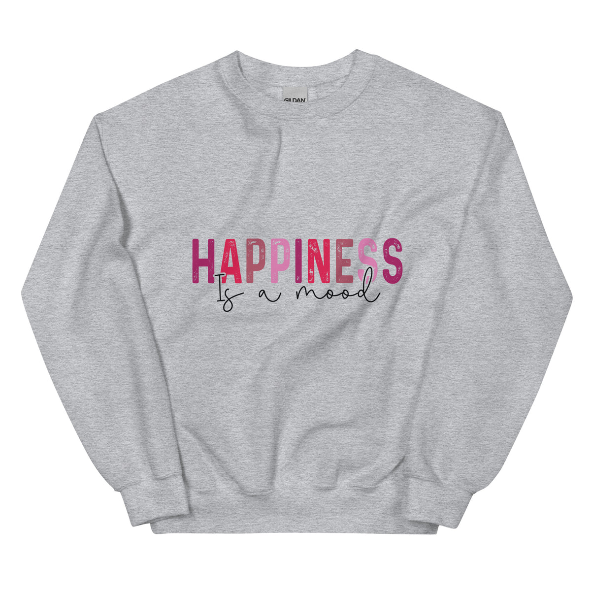 Mood of Happiness Unisex Sweatshirt - Sport Grey -