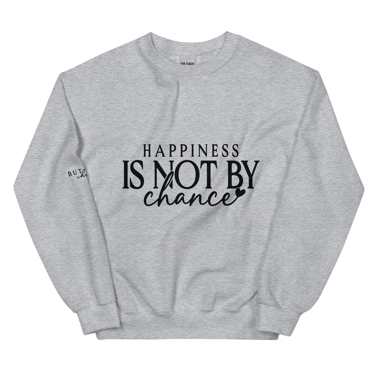 Choose Happiness - Inspirational Unisex Sweatshirt - - Sweatshirts