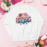 American Dude Unisex Sweatshirt - A Tribute to Memories - - Sweatshirts