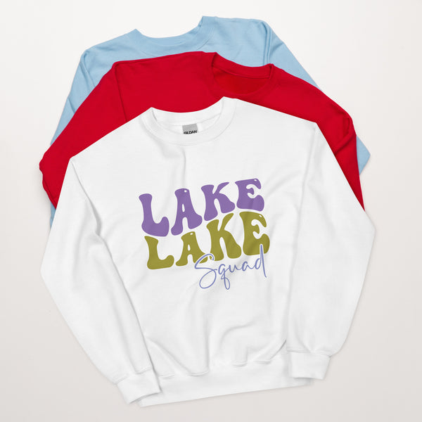 Triple Lake Unisex Sweatshirt - White -