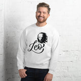 Royal Leo - Strength and Elegance Sweatshirt - White - Sweatshirts