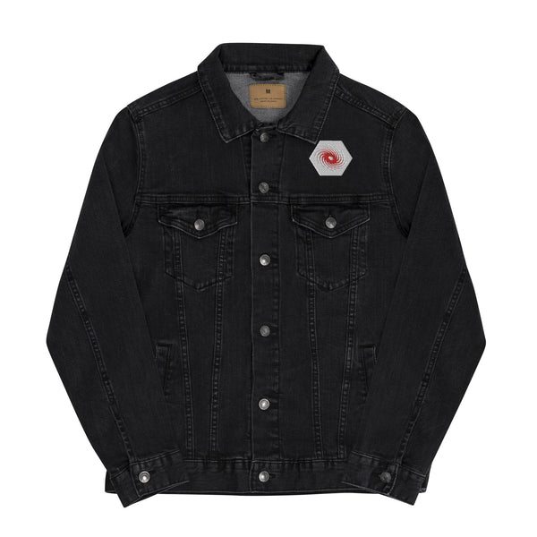 Twist of Fate Denim Jacket - Black Denim -