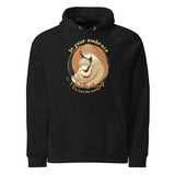 In Her Arms - Comfort and Courage Hoodie - Black - Hoodies