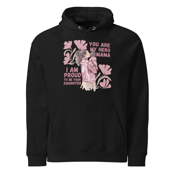 Proud to Be Yours - Mother-Daughter Hoodie - Black - Hoodies