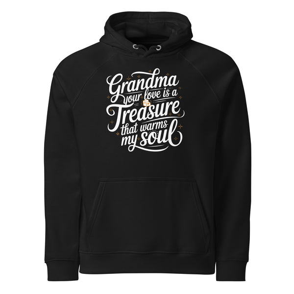 From Granddaughter to Grandma – A Precious Gift of Love - Black - Hoodies