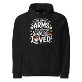 Safe and Loved – A Heartfelt Tribute for Grandma - Black - Hoodies