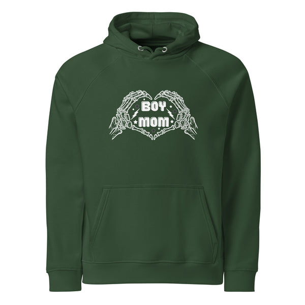 Edgy Boy Mom Love - Rock Inspired Comfort - Bottle green - Hoodies