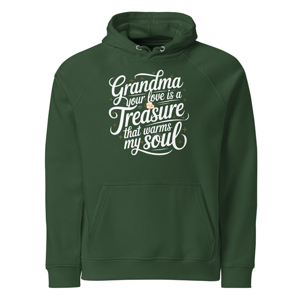 From Granddaughter to Grandma – A Precious Gift of Love - Bottle green - Hoodies