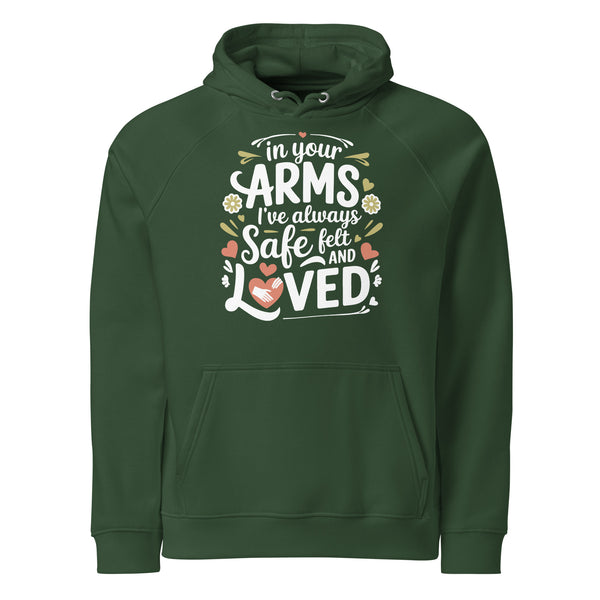 Safe and Loved – A Heartfelt Tribute for Grandma - Bottle green - Hoodies