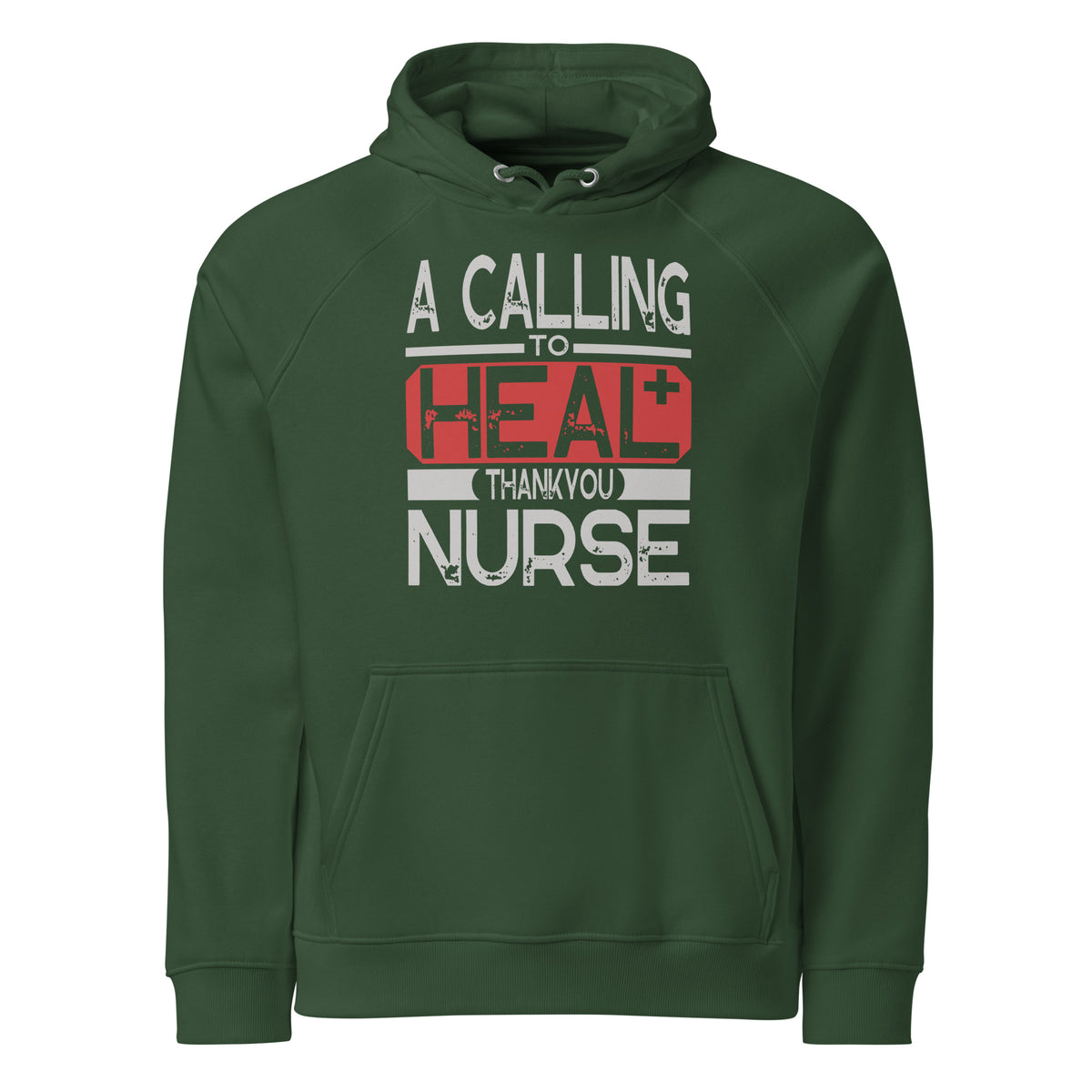 HEAL+ - A Bold Gift for the Dedicated Nurse - Bottle green - Hoodies