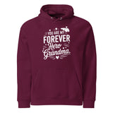 Heart of the Family – A Loving Tribute to Grandma - Burgundy - Hoodies