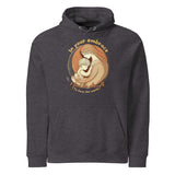 In Her Arms - Comfort and Courage Hoodie - Charcoal Melange - Hoodies