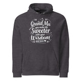 Treasured Time - Celebrating Grandma’s Love - Charcoal Melange - Hoodies