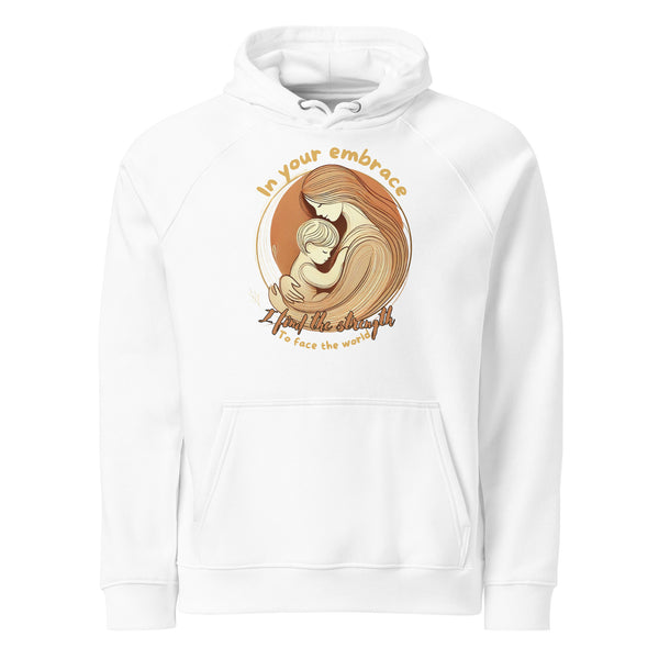 In Her Arms - Comfort and Courage Hoodie - White - Hoodies