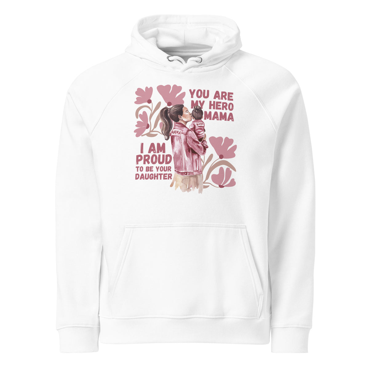 Proud to Be Yours - Mother-Daughter Hoodie - White - Hoodies