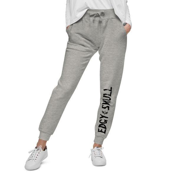 Bold Skull Graphic Sweatpants - - Pants