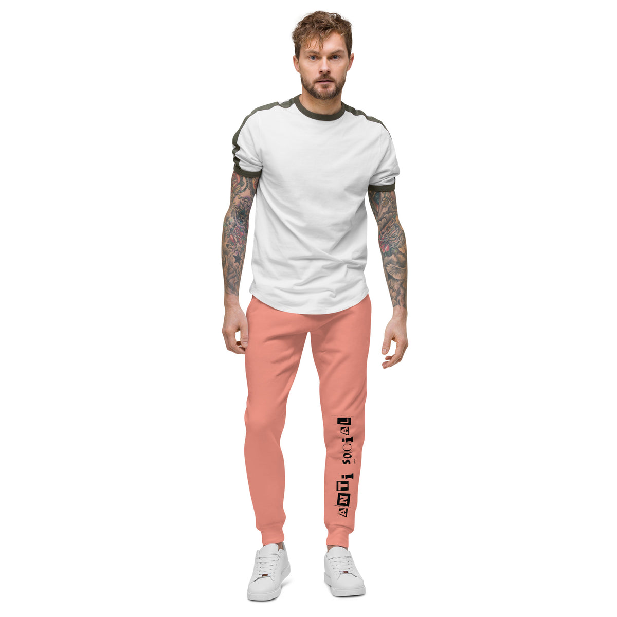 Individuality Expressed Sweatpants - Dusty Rose - Pants