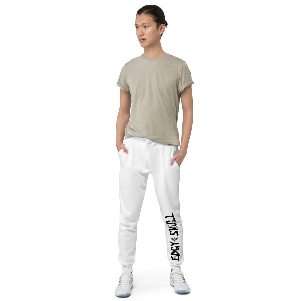 Bold Skull Graphic Sweatpants - - Pants