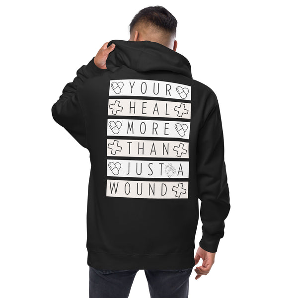 Healing Beyond Wounds - Celebrate Nurses’ Compassion - Black - Hoodies