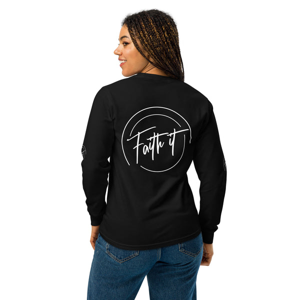 Faith-Filled Comfort - Heavyweight Long-Sleeve - - Long Sleeve T-shirts