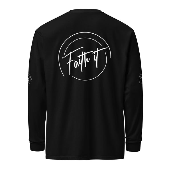 Faith-Filled Comfort - Heavyweight Long-Sleeve - - Long Sleeve T-shirts