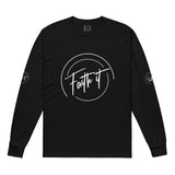 Faith-Filled Comfort - Heavyweight Long-Sleeve - Black - Long Sleeve T-shirts