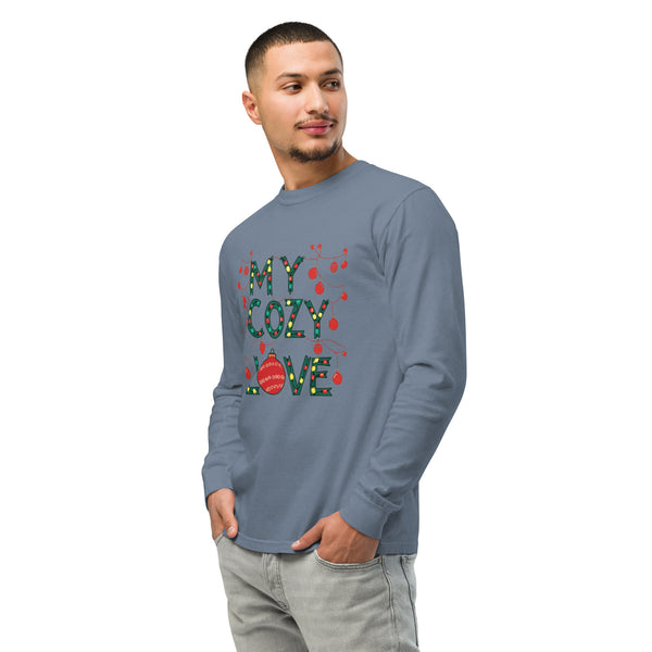 Cozy Christmas Love - Festive Long-Sleeve - - T-shirts