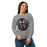 Beauty in the Darkness - A Floral Skull Masterpiece - Grey - T-shirts